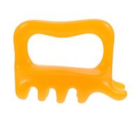 SOLUSTRE Beeswax Scraping Board Creative Guasha Tool Smooth Round Won't Hurt Skin Travel Home Use Massager for Skin and Back Relaxation