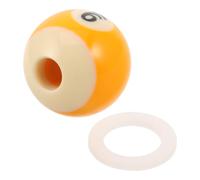 SOLUSTRE Billiards Stroke Trainer Ball for Aiming Support and Compact Design, Resin Material Practice Aid for Training Sessions on Pool Table, Suitable for Beginners and Professional