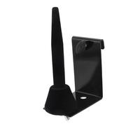 SOLUSTRE Black Iron and Plastic Flute and Saxophone Holder Stand Wall Mounted Practical and Convenient Music Room Instrument Hanger That Will Not Scratch Flute for Homes and Friends Who