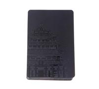 SOLUSTRE Black Paper Playing Cards with Creative Pattern, Good Toughness and Excellent Hand Feeling, and Pub Games at Home or Bar