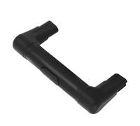 SOLUSTRE Black Plastic Replacement Luggage Handle Firm Construction for Suitcase Retractable Handle Repair, Comfortable Grip, Modern Sleek Style, for Travel and DIY Fitting