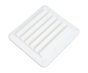 SOLUSTRE Boat Louvered Vent Nylon 141x125x15mm Marine Ventilation Panel | Easy Replacement for Duct Vents and Rv Side Panels, Debris Blocking, Yacht Accessory for Boat Owners
