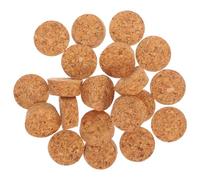 SOLUSTRE Bottle Plugs Stoppers 20pcs Wood Tapered Beer Leakproof Wooden Cork Smooth for Bottles Elegant Design Corks and Wine Suitable for Bar Kitchen Use