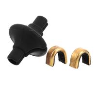 SOLUSTRE Bow String Kisser Button for Archery with Silicone and Copper Material, Universal Compatibility and Easy Adjustment, Suitable for Compound Bow and Accurate Shooting in Random Color