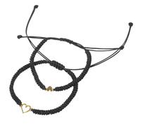 SOLUSTRE Bracelets for Mother and 2pcs Daughter Matching Heart, Rope Alloy Material, Expressing Feelings and Showing Friendship, for Travel Commemorative and Official Occasions