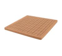 SOLUSTRE Braiding Craft Board with Printed Grid for Accurate Knotting and Weaving Projects Reusable Cork Macrame Board for DIY Bracelet Making and Embroidery Wheat Color