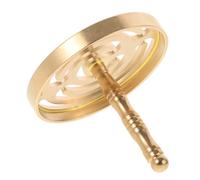 SOLUSTRE Brass Incense Press Mold with Anti-skid Handle for DIY Incense Making Supply Chinese Style Pattern Aroma Seal Tool for Home Yoga Office Temple Use