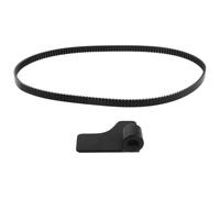 SOLUSTRE Bread Maker Replacement Belt Aluminum Mixing Paddle for Bread Machine with Rubber Drive Belt Precisely Matched for Better Mixing Effect Spare Parts