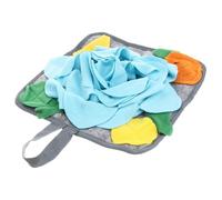 SOLUSTRE Bunny Training Mat Rabbit Slow Feeding Mat Non-slip Polar Fleece and Bottom Material, Beautiful Eye-catching Design for Small Animals Sniffing and Foraging Food
