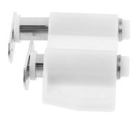 SOLUSTRE Cabinet Door Latch Easy Installation Push to Open Rebounding Cabinet Lock Accessory Nylon Metal White Self-Locking and Bookcase Home