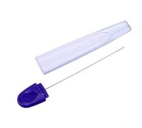 SOLUSTRE Cake Tester Needle with Ergonomic Handle Stainless Steel 2pcs Foolproof Baking Testing Tool Sturdy Abs Material Random Color for Pastries and Cakes for Home Kitchen Baking and