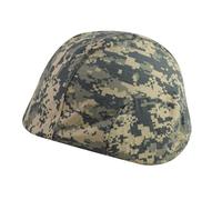 SOLUSTRE Camouflage Helmet Cover for Hunting Helmet Gear with Comfortable Cloth Material, Green Digital Pattern Design, Suitable for Gym and Climbing Outdoor Activities