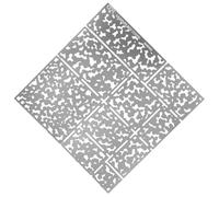 SOLUSTRE Camouflage Stencil Spray Plate for Models, Reusable Hollow-Out Painting Template with Tri-Color Dot Pattern, Washable DIY Spray Mask for Scale Model Painting and Craft