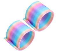 SOLUSTRE Canvas Roll Holder 2Pcs Rhinestone Painting Tool Clamp for Art Canvas Storage and Painting Roll Management