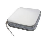 SOLUSTRE Capacity Portable CD DVD Storage Case Hard Plastic Protective Disc Holder Bag Lightweight and Damp Resistant Organizer for Travel Car Home Use