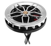 SOLUSTRE Car Air Freshener Rotating Wheel Design Car Vent Cologne Diffuser Vehicle Essential Oil Aroma for Driving Use for Vent Auto Perfume Clip