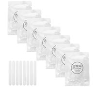 SOLUSTRE Car Aromatherapy Stick Replacement White Easy to Use Pe Material Safe and 50pcs for Air Freshener Car for Driving
