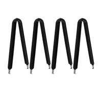 SOLUSTRE Car Fuse Puller Tool 4pcs with Stainless Steel and PVC Construction Lightweight Multifunctional Design for Fuse Extraction for Automotive Maintenance and On-the-go Repairs