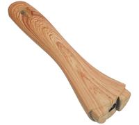 SOLUSTRE Cast Iron Wok Pot Handle Replacement, Wood Grain Bakelite Grip, Kitchen Cookware Accessory for Frying Pan and Saucepan Use