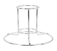 SOLUSTRE Chicken Roasting Rack Sturdy Silver Grill Rack Stainless Steel with High Temperature Resistance and Easy to Carry Design for Outdoor Bbq Grilling and Oven Use for Roast Chicken