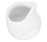 SOLUSTRE Classic Ceramic Creamer Jug 110ml Small Milk Pourer Mini Pitcher for Coffee Tea Serving with Elegant European-Inspired Design, Versatile and Convenient for Restaurants and Dining