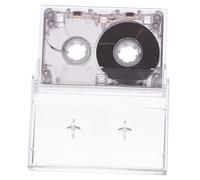 SOLUSTRE Clear Blank Music Cassette Tape for Interview Recorders Professional Audio Recording Supplies for Speech Music and Messages DIY Gift for Sharing Memories