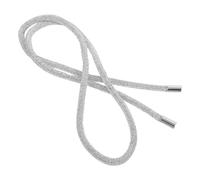 SOLUSTRE Cm Rhinestone Hoodie Drawstring Replacement Cord with Soft Cotton Core, White Rhinestone Glitter Rope for Crafting and Shoe Lace Decoration, Versatile Use for Professional
