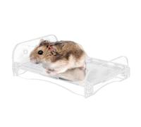 SOLUSTRE Cooling Plate Cooling Board Aluminum Alloy Acrylic Simple Creative Design Summer Use for Hamsters Chinchillas Pets