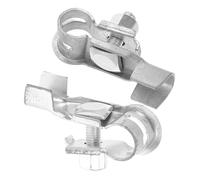 SOLUSTRE Copper Battery Terminal Connectors Heavy Duty Clamps for Car Truck Motorcycle Positive Negative Side Post Battery Cable Ring Terminals with Strong Clamping Force Easy Installation