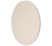 SOLUSTRE Cordierite Pizza Baking Stone White Fire Resistant Heat Food Evenly Baking Bread and Biscuits for Home Pizza Oven Accessories