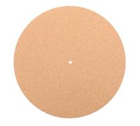 SOLUSTRE Cork Turntable Mat for Vinyl Record Player Non-slip Cork Record Mat for Home Audio Setup and Enhances Sound Clarity