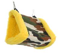 SOLUSTRE Cotton Hanging Bird Nest for Small and Medium Birds and Ferrets, Unique Design Providing a Secure and Comfortable Spot, Wear and Break Resistant, for Hide and Play Scenarios