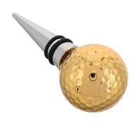 SOLUSTRE Creative Golf Ball Wine Stopper with Rubber and Alloy Plug for Bottles Fun Novelty Bottle Topper Gift at Home Parties