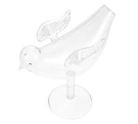 SOLUSTRE Creative Wing Bird Design Wine Cup Glass, Broken-Resistant Glassware for Cocktail and Other Beverage Use, Unique Decorative Drinking Glass for Home and Party