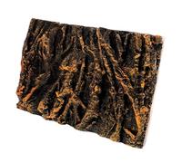 SOLUSTRE D Tree Root Aquarium Backdrop Board for Reptile Tanks | PU Brown Finish, Realistic Texture Detail, Climbing Surface, for Bearded Dragons and Turtle Enclosure