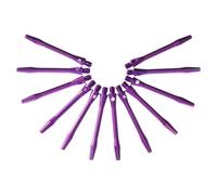SOLUSTRE Dart Shafts Portable and Sturdy 12pcs Lightweight Aluminum Alloy 2ba Threaded Rods with Wear-resistant Design Darts Accessories for Competitive Play