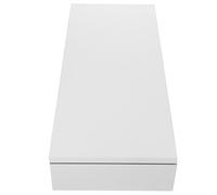 SOLUSTRE Desktop Monitor Stand White Multi-function Height Extension Rack Environment-friendly Mdf Thicken Board Smooth Surface Beautiful Elegant Appearance Space Saving Screen Riser Shelf