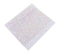SOLUSTRE Diamond-embedded White Nail Practice Mat Shiny Ab Rhinestones Manicure Table Hand Rest Pad for Nail Salon and Art Tools Use