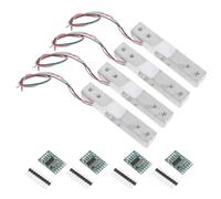 SOLUSTRE Digital Load Cell Weight Sensor Module and User-friendly Operation 5kg 4pcs Hx711 with Steel Material for Electronic Kitchen Scale for Baking Scale Sensor