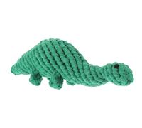 SOLUSTRE Dinosaur Shaped Pet Dog Chew Made of Bite-resistant Cotton Rope, Relieves Teething Problems and Serves as A Training Tool for Dogs, for Interactive Play and Dental Health