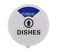 SOLUSTRE Dishwasher Magnet Clean Dirty Sign Indicator with Running, Dirty, Empty and Clean Options, Works on All Dishwashers, Non- Scratch Strong Magnetic Backing