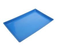 SOLUSTRE Dog Crate Tray Replacement Plastic Pan for Rabbit and Dog Designed for Crate Fit and Easy to Replace Sturdy Blue Pet Toilet Pan Or Cage Use