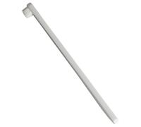 SOLUSTRE Dog Toothbrush Pet Toothbrush Clean Narrow Tooth Gaps Reduce Dental Calculus Plastic White Home Use for Dogs Cats