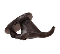 SOLUSTRE Doggy Butt Shaped Hook Wall Mounting Coat Hook 2.55x2.36x2.36in Cast Iron Vintage Style Heavy Duty for Home Decor