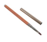 SOLUSTRE Double-Head Nail Magnetic Stick and Cat Eye Tools for Nails Aluminum Tip Nylon Bristles for Scratch Proof Application - Elegant for-Home Manicures and Professional Salons