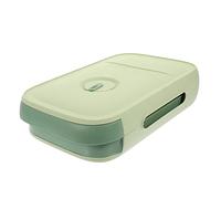 SOLUSTRE Egg Carton for Refrigerator Freezer Kitchen Storage Large Capacity Automatic Rolling Eggs Tray Easy to Organize and Stack