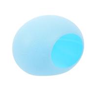 SOLUSTRE Egg Shape Bed Hamster House Hideout Comfortable Sleeping Area Antisleep Room Design Abs Soft Material Cute Cartoon Design Hamster Cage for Chinchilla and Small Pets