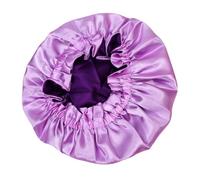 SOLUSTRE Elastic Sleeping Cap Hair Hat Lightweight Polyester Hair Accessory for Home and Wash Use Comfortable and Portable Design