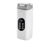 SOLUSTRE Electric Juice Blender: Smart Portable Juicing Cup - Ice Crushing Mini Machine - Personal Smoothie Maker for Gym Home & Camping Trips
