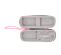 SOLUSTRE Electric Toothbrush Travel Case Lightweight Nylon Toothbrush Storage Box Pink Stylish Practical Protective Holder for Outdoor Travel Essentials